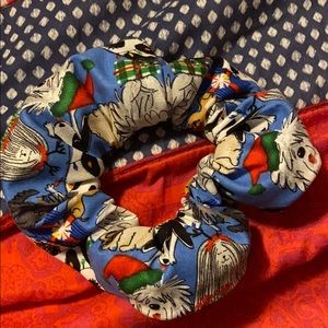 Christmas Dogs Scrunchies